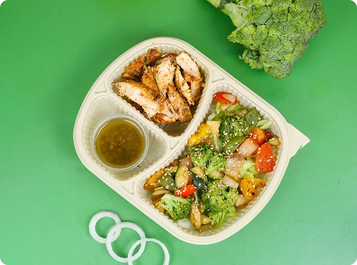 Healthy fat loss meal