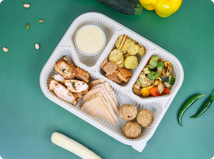 Healthy muscle gain meal