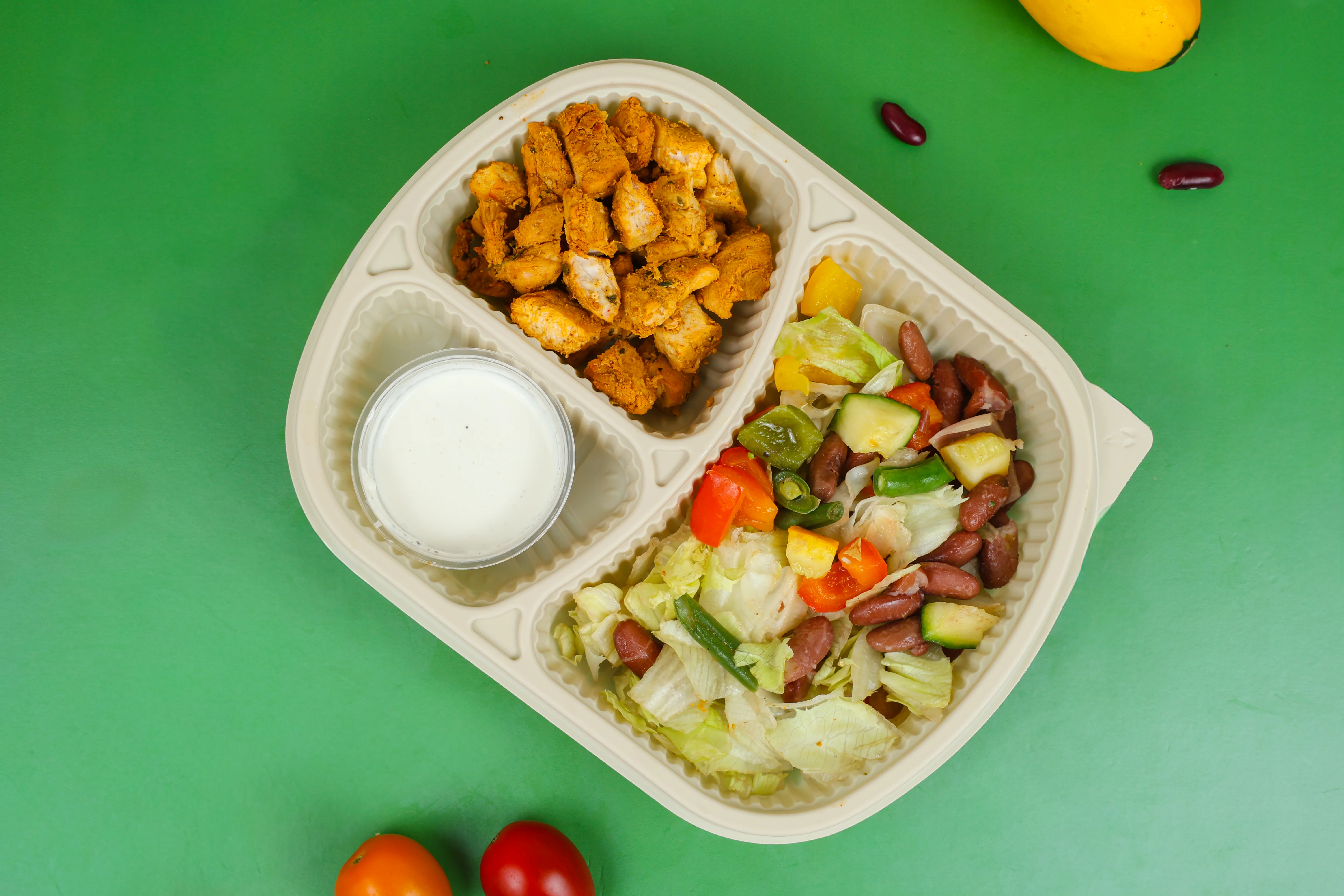 Fresh salad subscription bowl